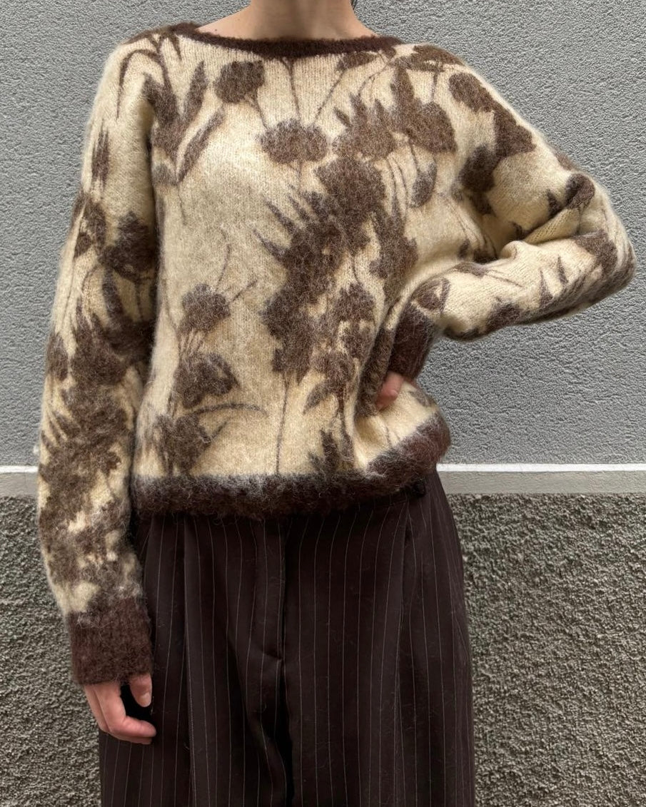 Maglione floreale