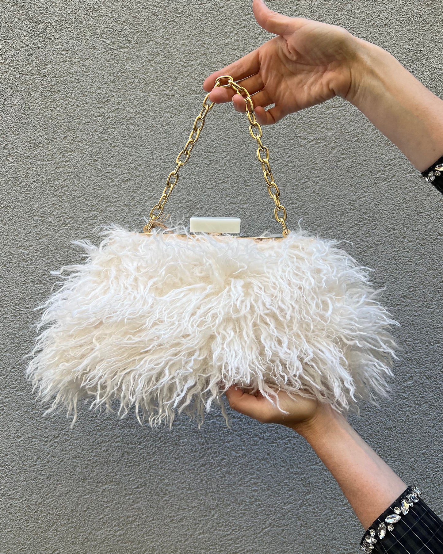 Borsa in pelo