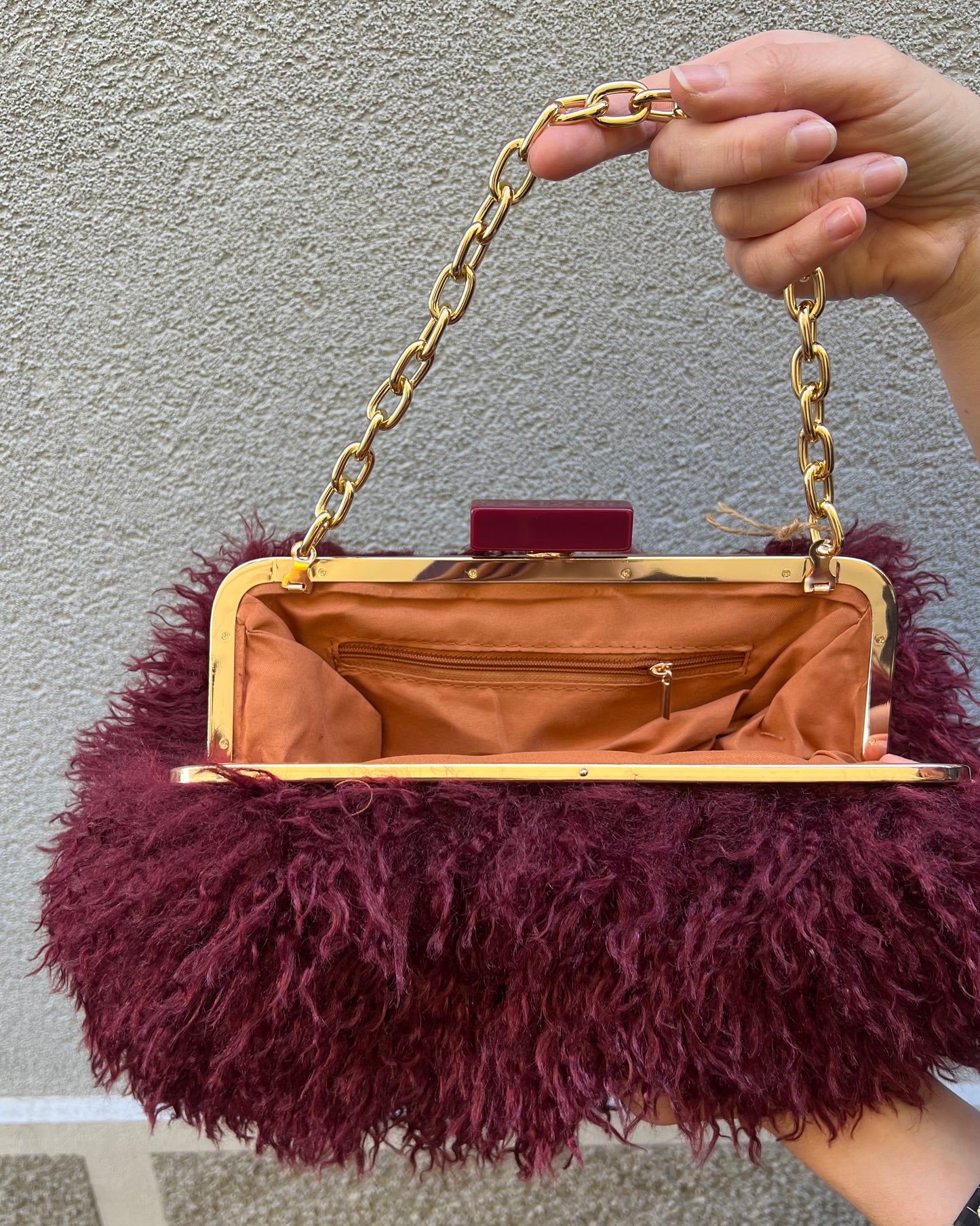 Borsa in pelo