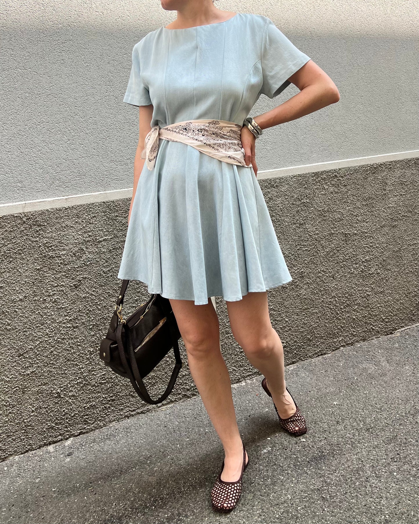 Abito azzurro