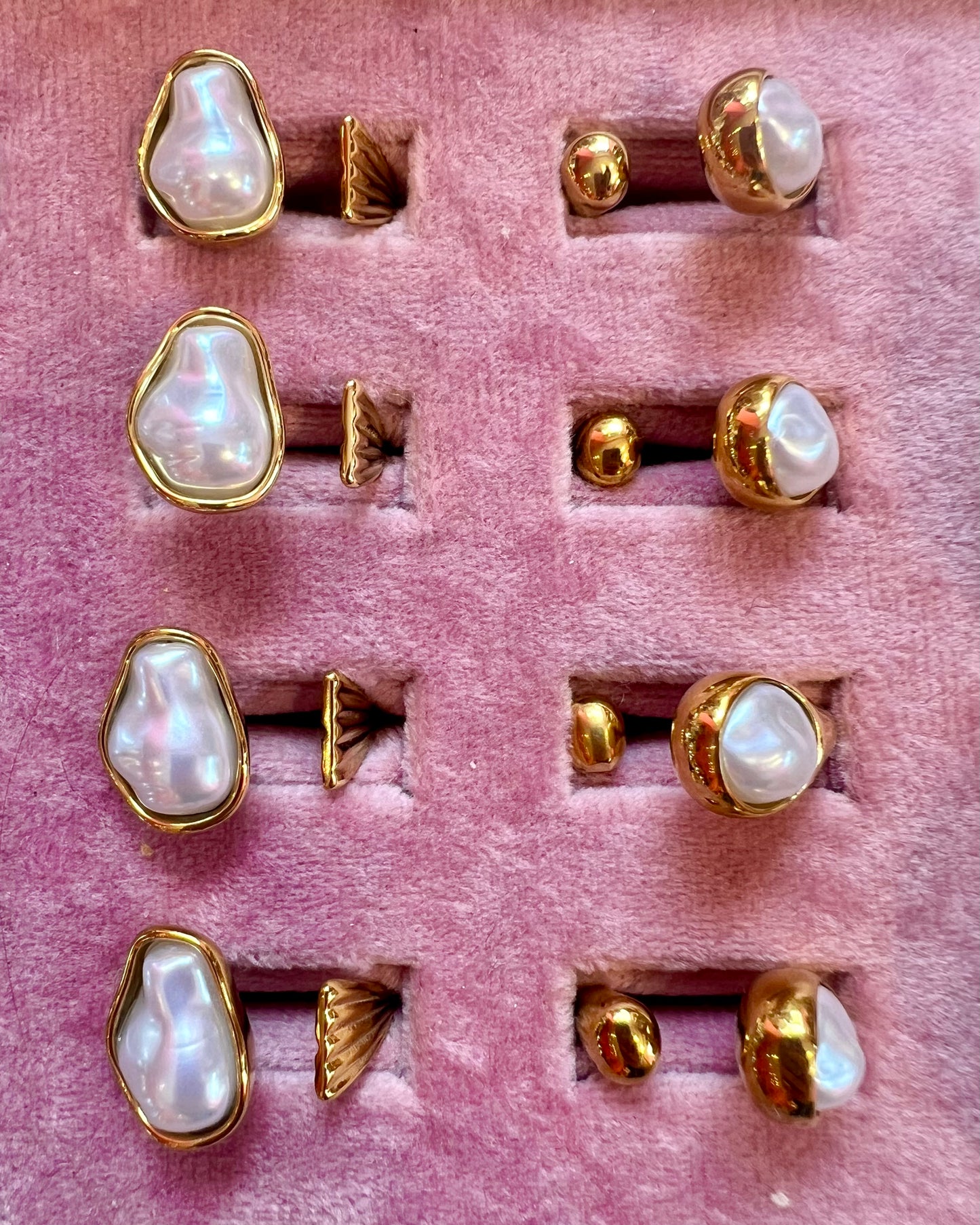 Anello madreperla