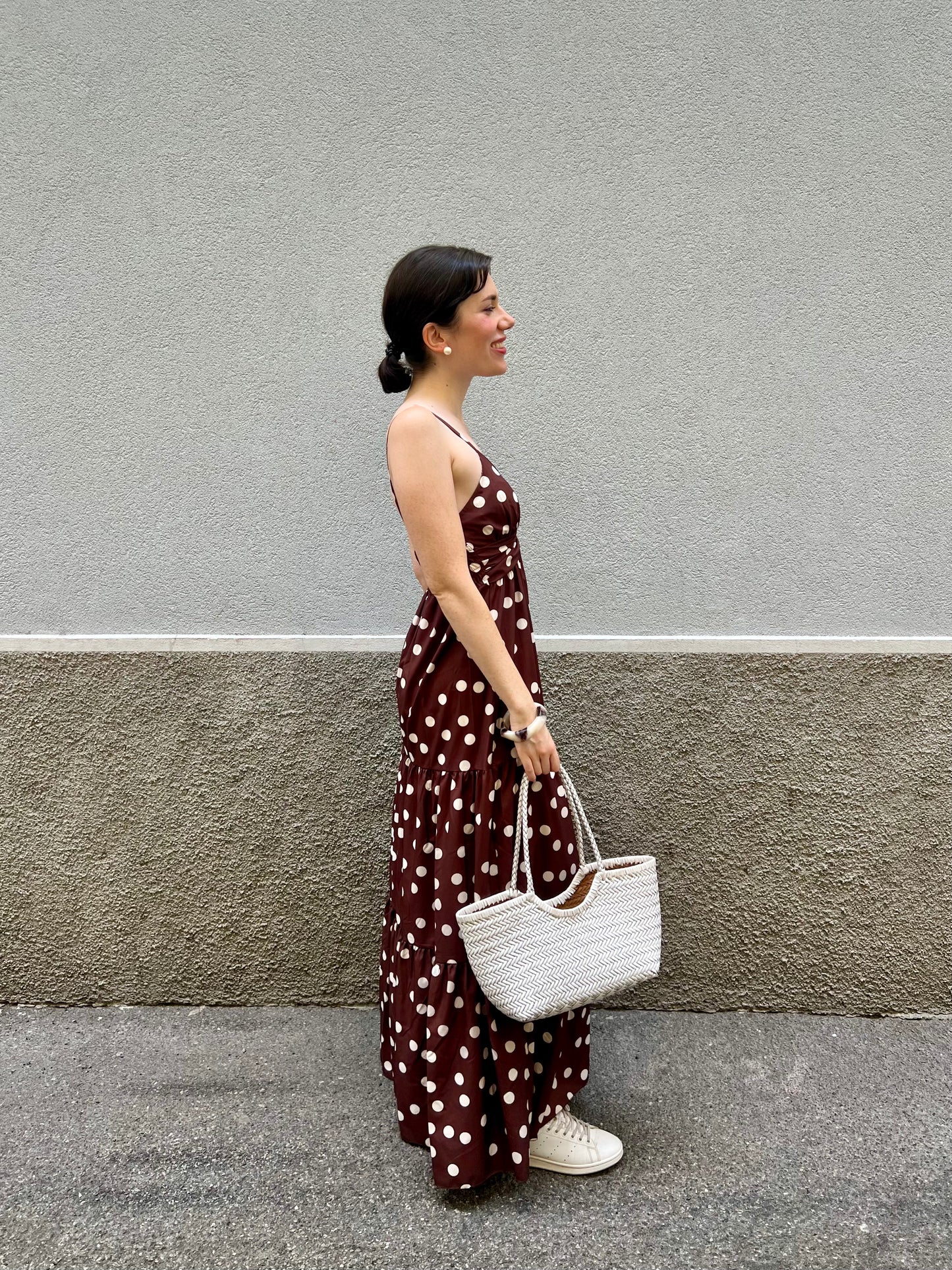 Beach dress a Pois