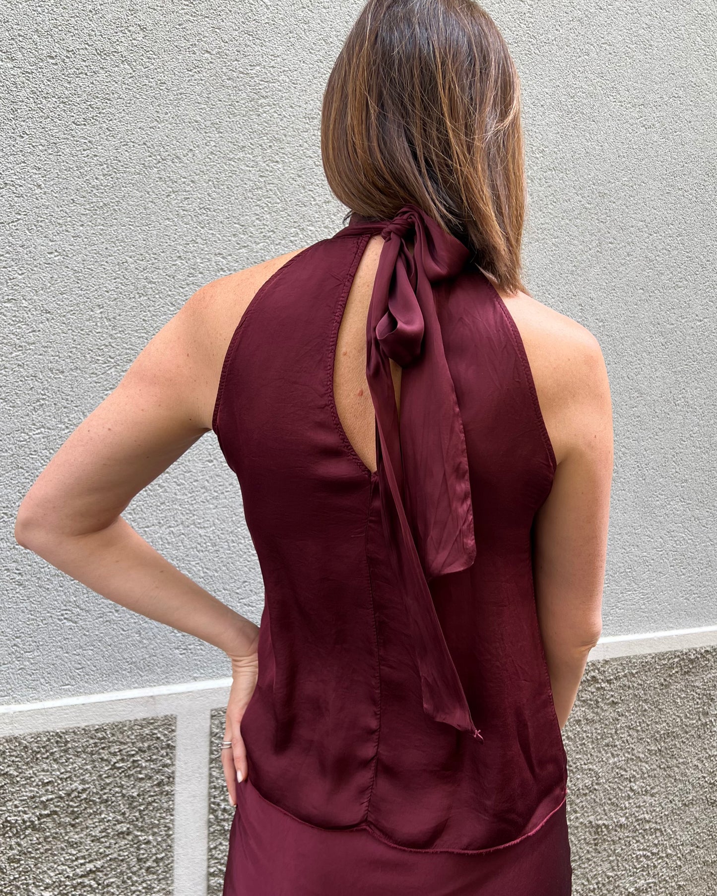 Top scollo halter