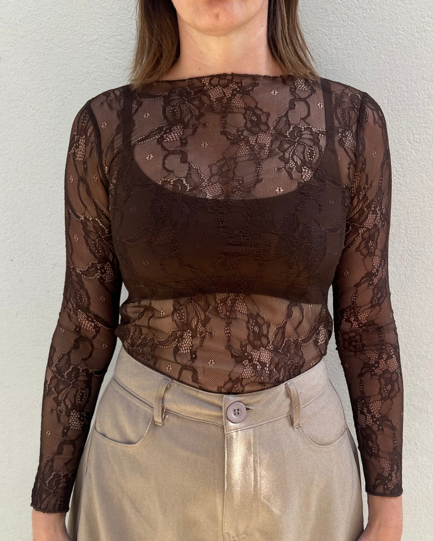 Maglia in pizzo
