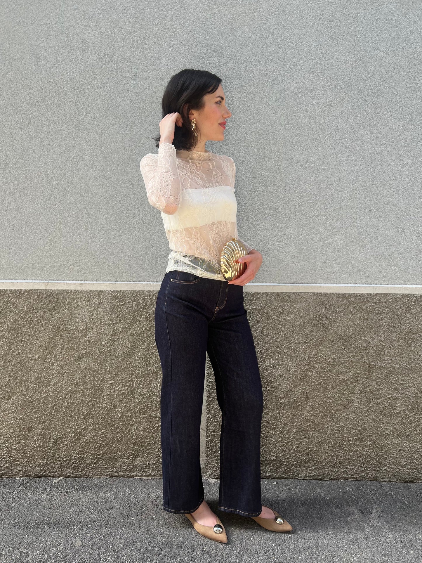 Maglia in pizzo