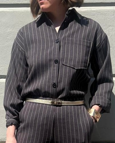 Camicia gessata