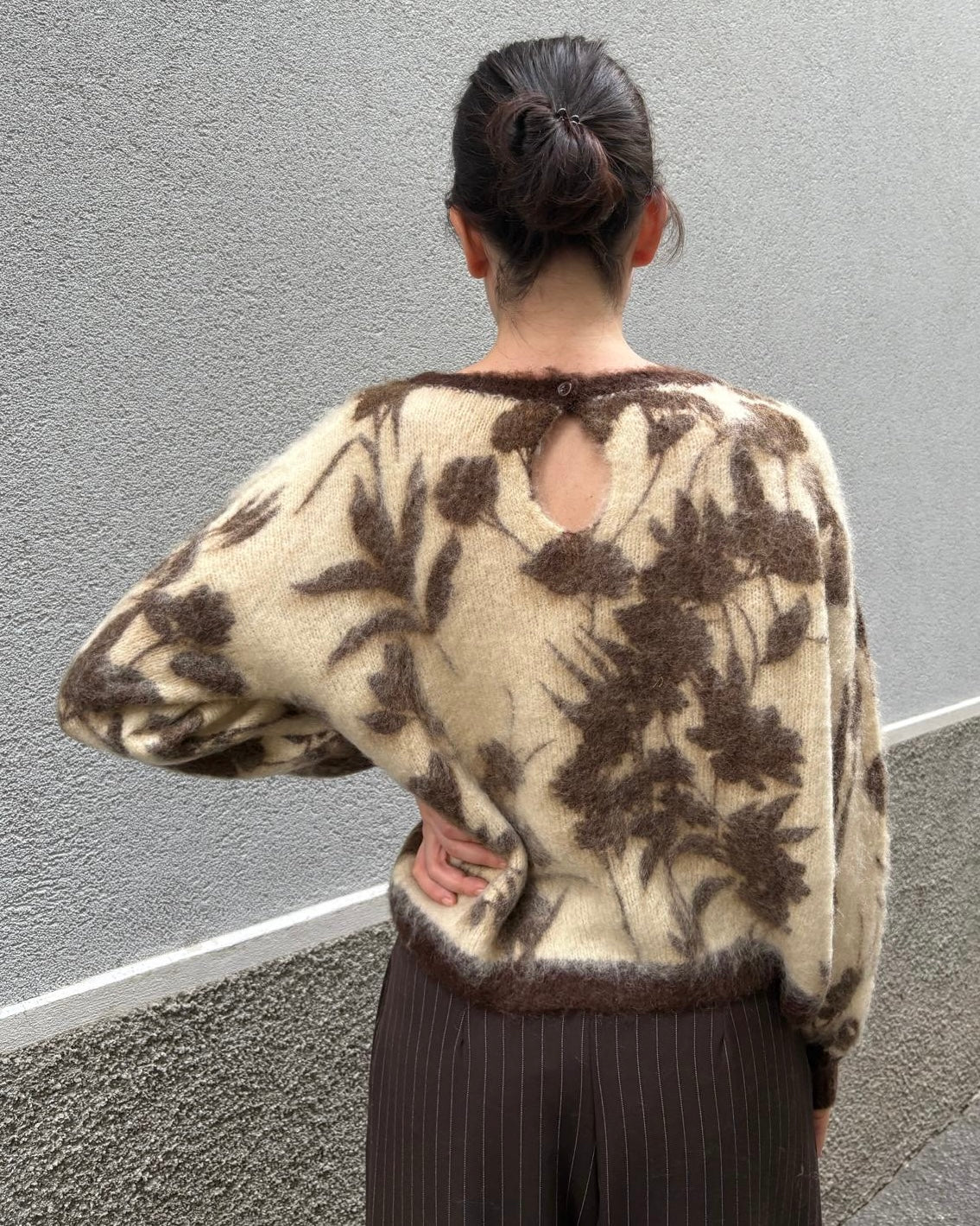 Maglione floreale
