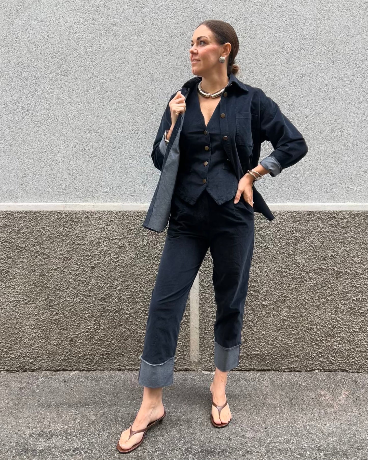 Camicia in velluto