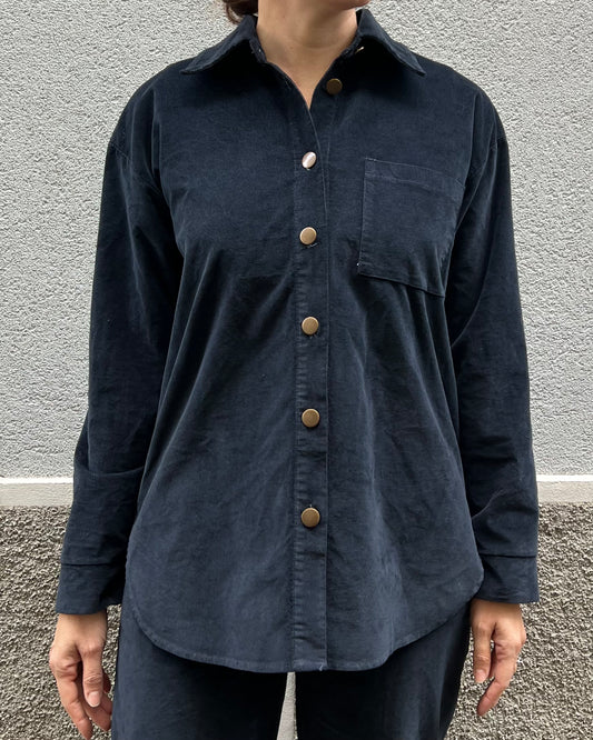 Camicia in velluto
