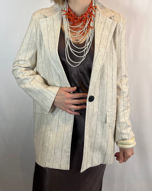Blazer gessato