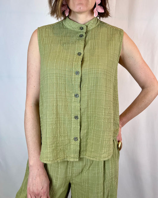 Blusa smanicata