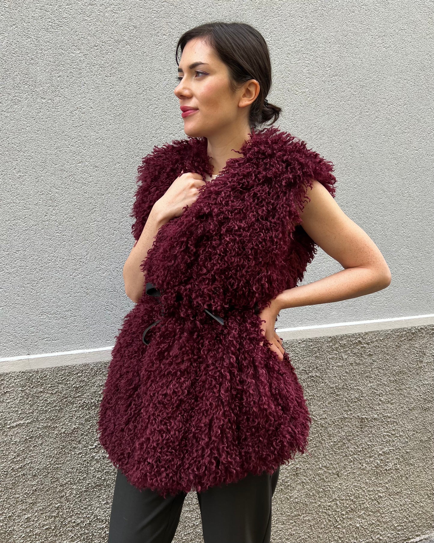 Gilet fluffy