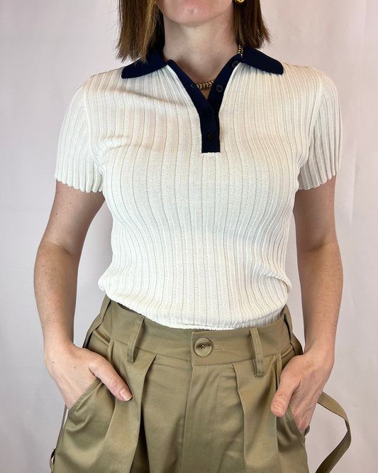 Polo bicolore