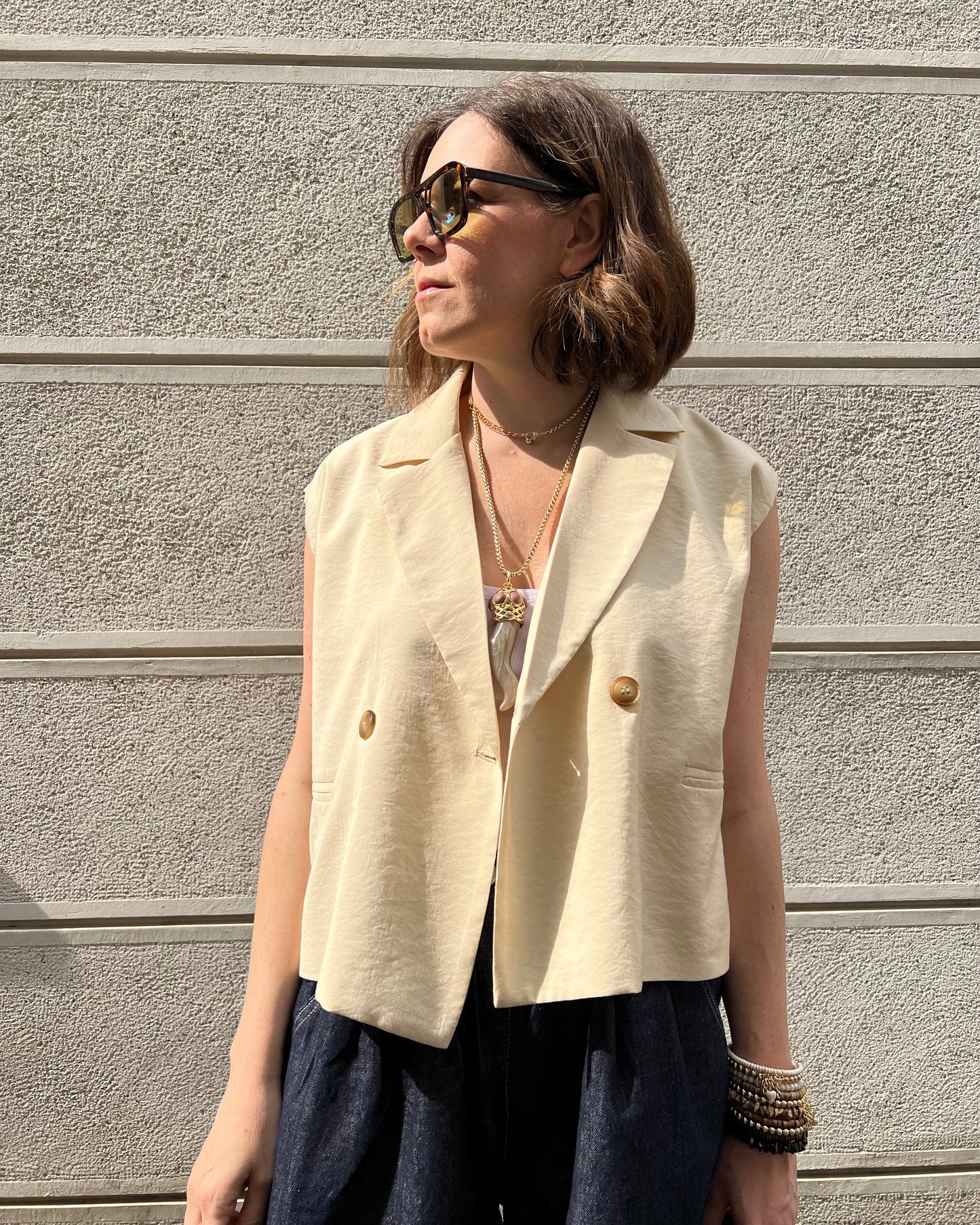 Gilet Cropped Modal