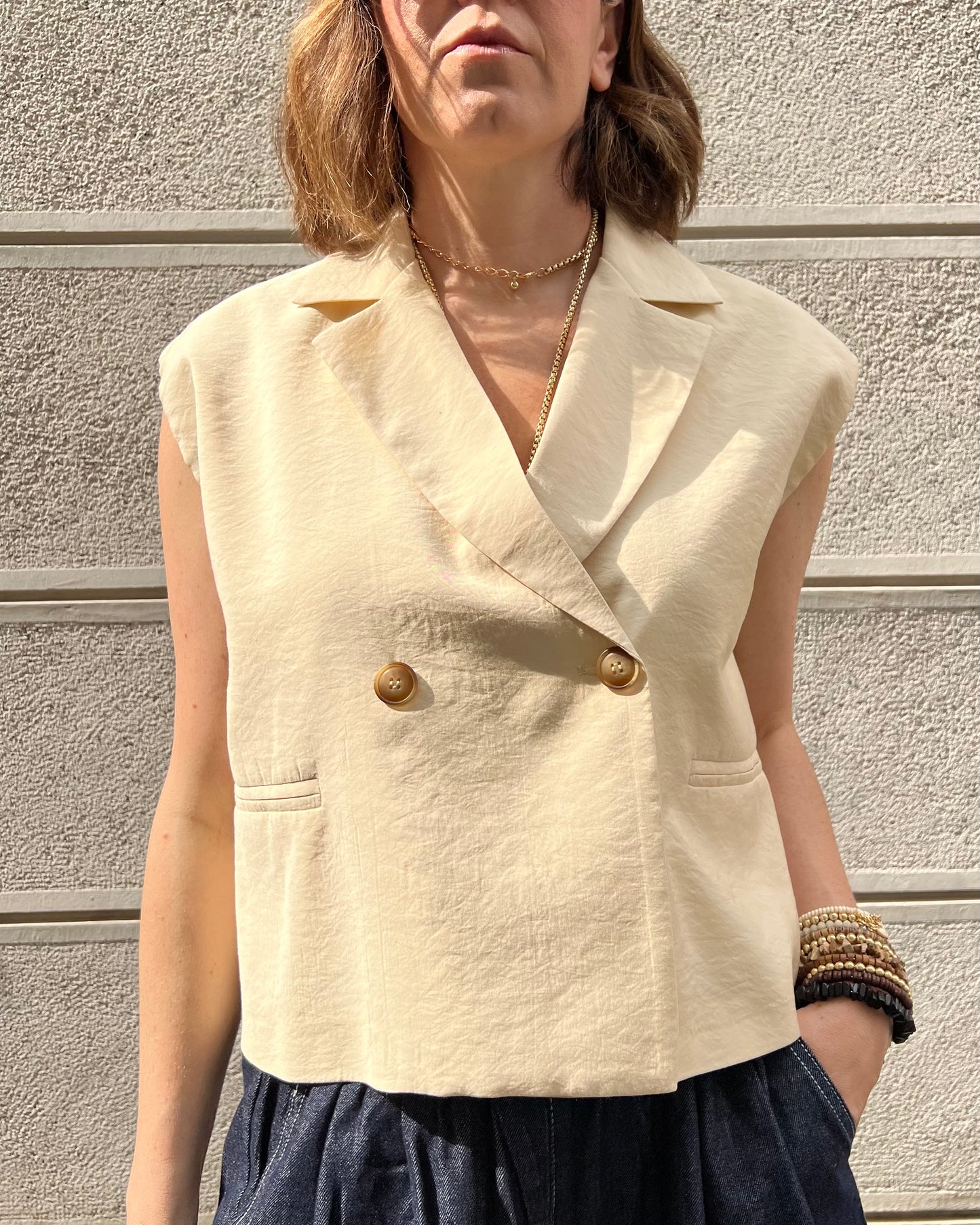 Gilet Cropped Modal