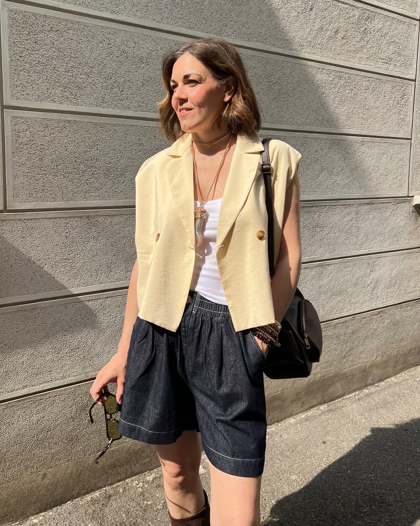 Gilet Cropped Modal