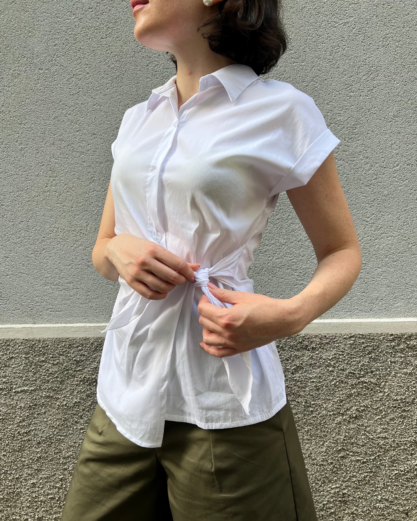 Camicia con nodo