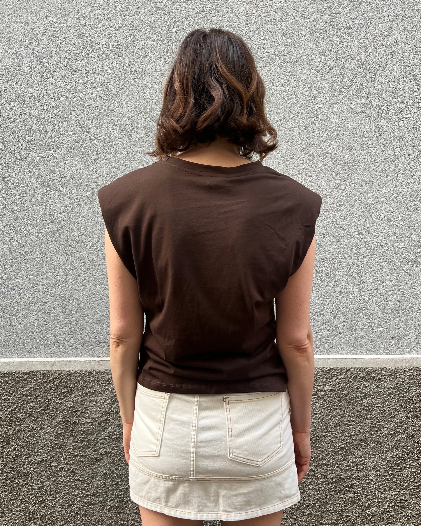 T-shirt spalline rinforzate