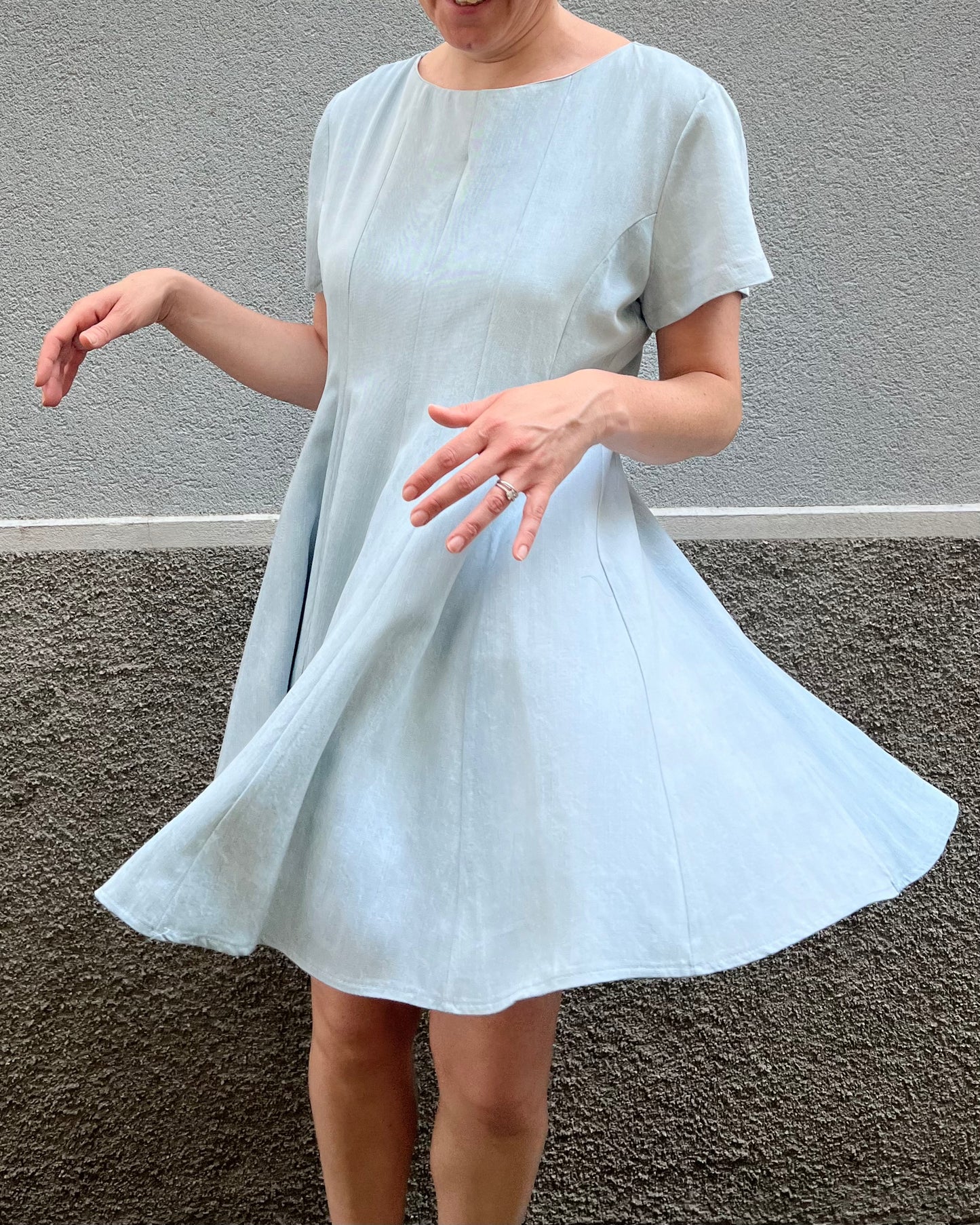 Abito azzurro