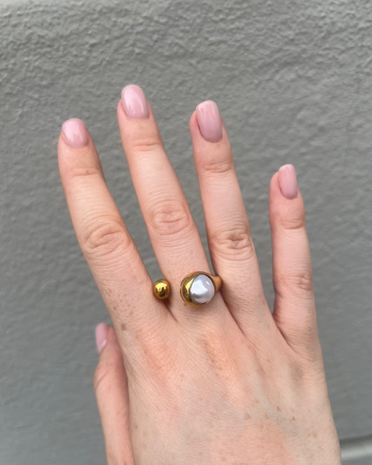 Anello madreperla