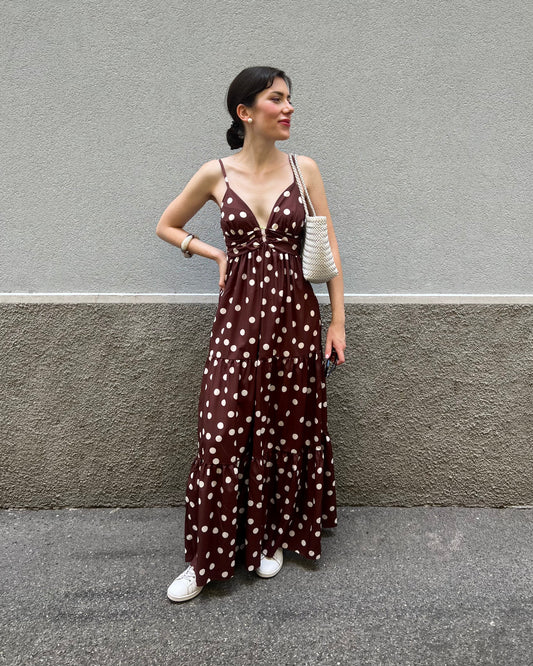 Beach dress a Pois