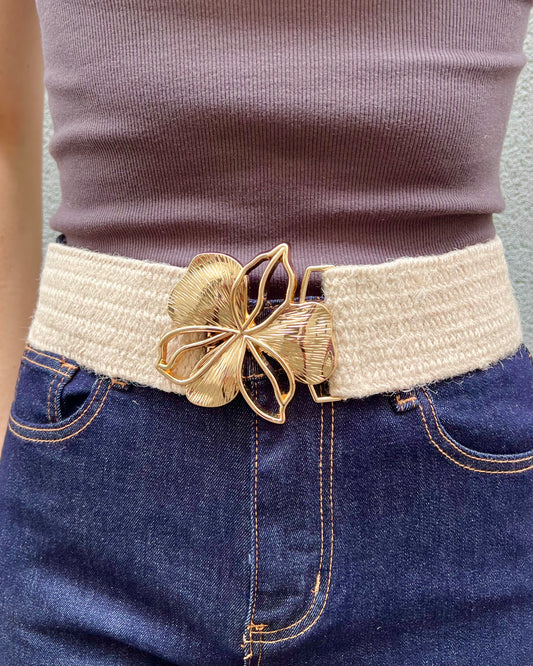 Cintura elastica in rafia