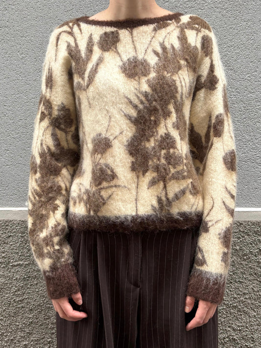 Maglione floreale