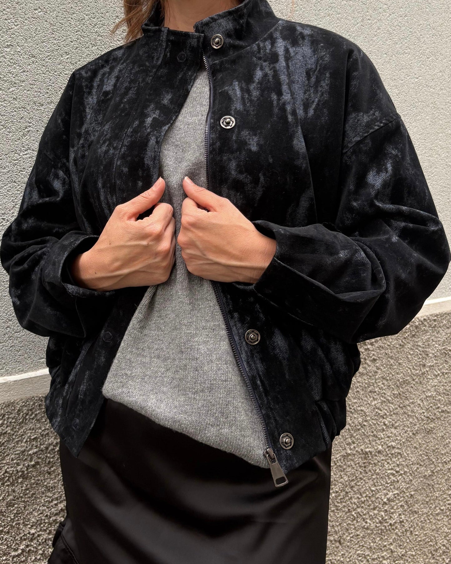 Bomber floccato
