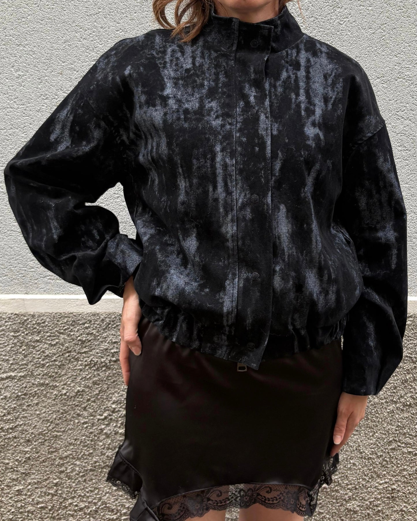Bomber floccato